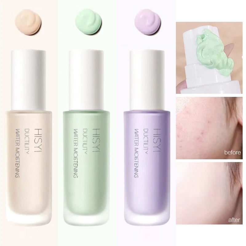 Silky Clear Makeup Primer Cream | Brightening Long-Lasting Makeup Primer QXL