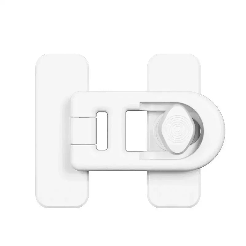 Baby Safety Cabinet & Drawer Lock | Refrigerator Latch Baby Safety Lock QXL B262 White