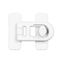Baby Safety Cabinet & Drawer Lock | Child-Proof Door Latch Baby Safety Lock QXL B262 White