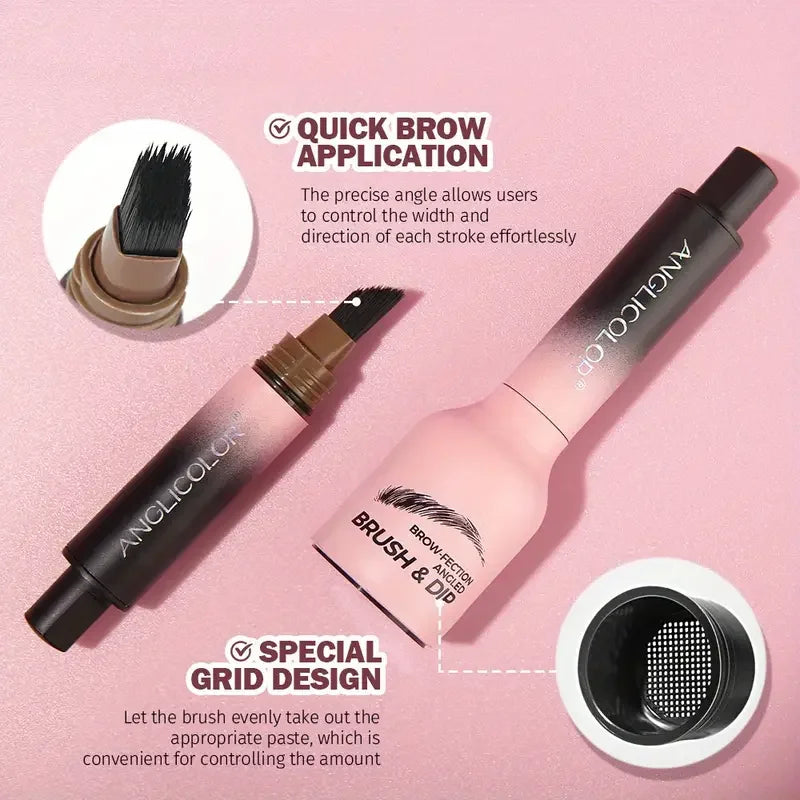 VERONNI 3D Waterproof Eyebrow Cream | Smudge-Proof Brow Dye Eyebrow Cream QXL