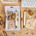 Cute Capybara Stationery Set | Cartoon School Supplies Gift Stationery Gift Set QXL A2