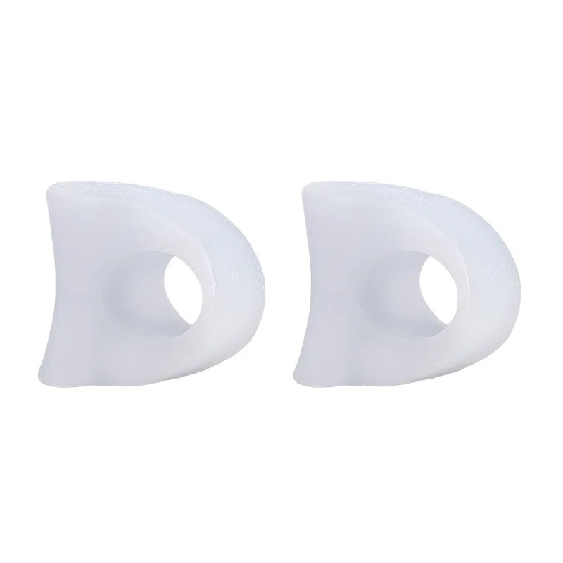 Silicone Toe Separators & Correction Rings | 1 Pair Toe Separator QXL White-2pcs