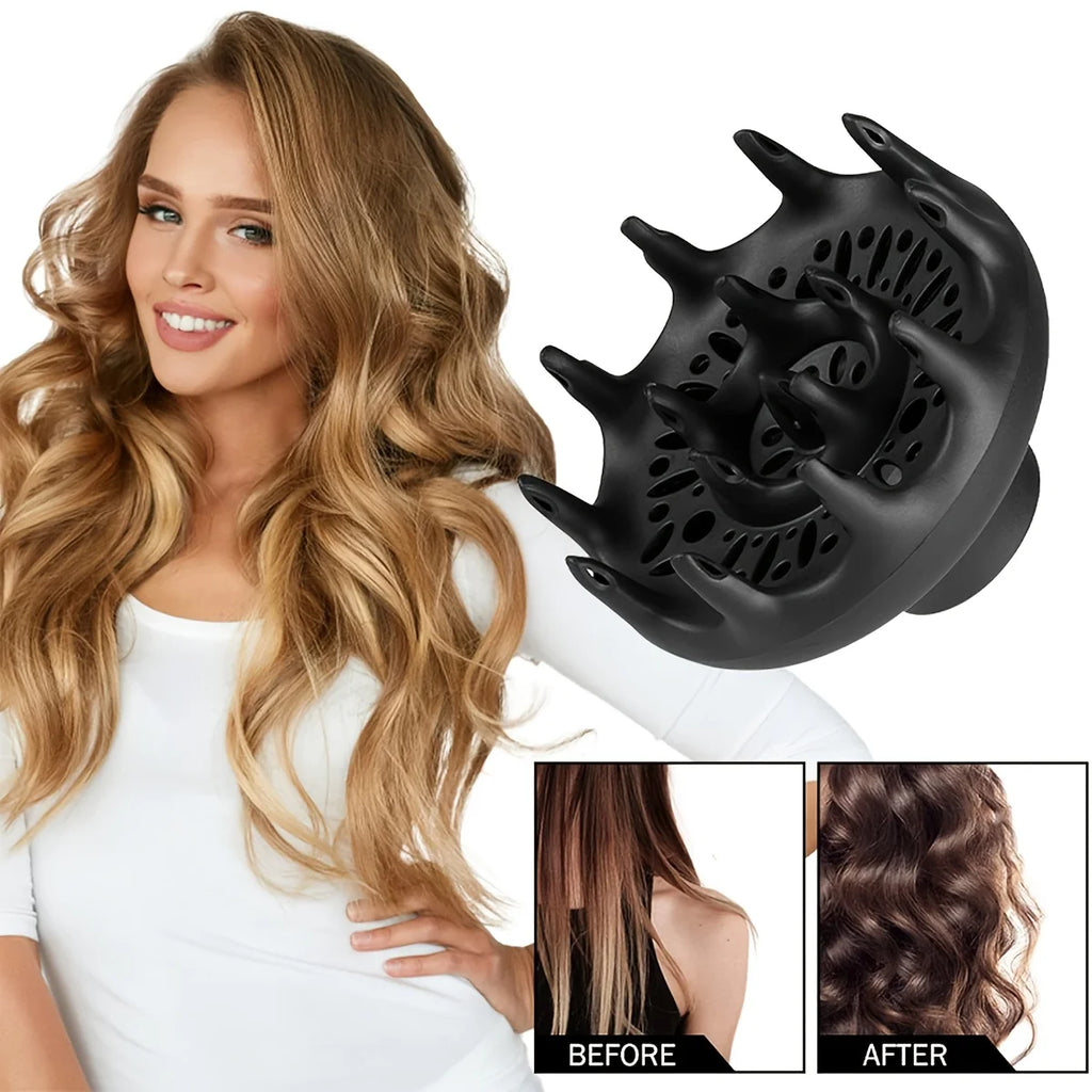 Universal Hair Dryer Diffuser Cover | Fits 4–4.6cm Nozzles Hair Dryer Diffuser QXL