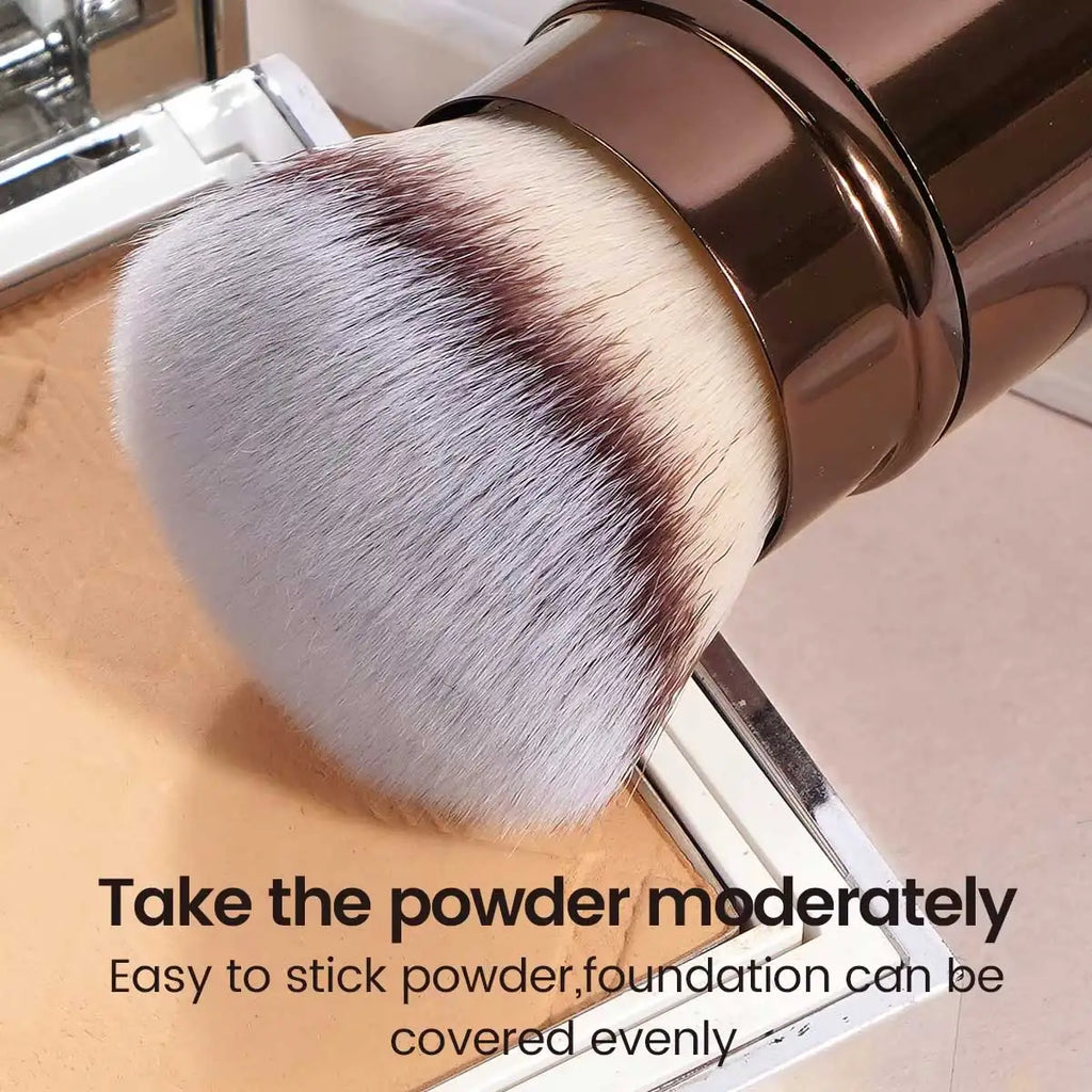 LUXEBLEND Double-Head Makeup Brush Set – Foundation & Blush Makeup Brush Set QXL