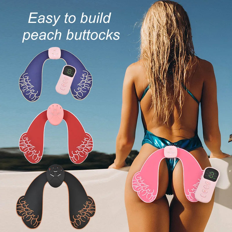 Wireless EMS Hip Trainer – Buttocks Toning Massager & Remote EMS Body Massager QXL