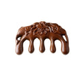 Sandalwood Wide Tooth Meridian Massage Comb | Head & Body Massage Comb QXL black