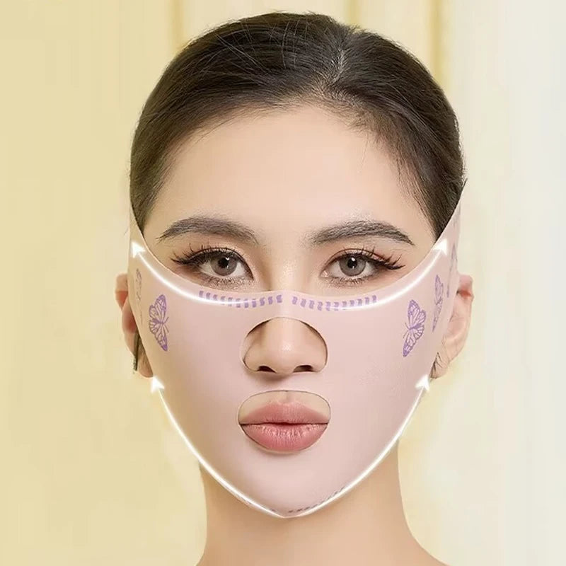 V-Line Face Lifting Band | Chin & Cheek Contouring Wrap Face Lifting Band QXL