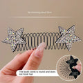 Invisible Bang Fix Insert Comb & Broken Hair Hairpin Tool Hair Styling Pin QXL sliver