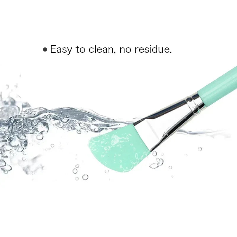 Fireflies 6-Pc Silicone Face Mask Brush Set | Cream & Makeup Silicone Mask Brush QXL