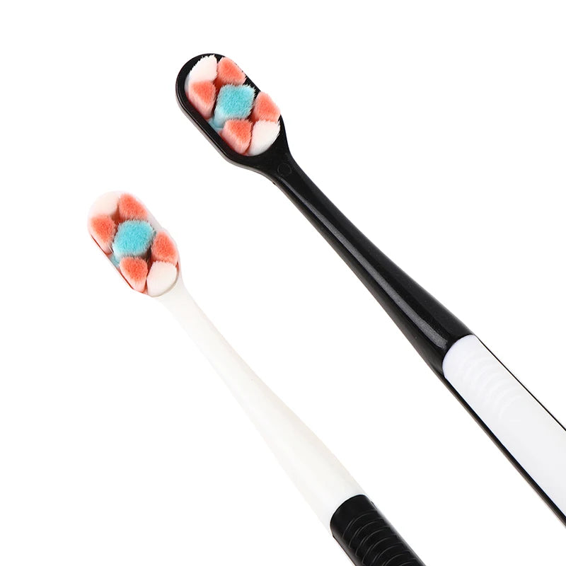 Ultra-Fine Soft Bristle Toothbrush | Gentle Gum Care Adult Soft Bristle Toothbrush QXL