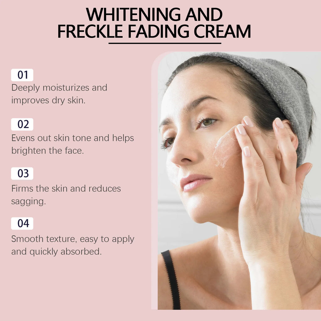 OUHOE Brightening Facial Cream | Dark Spot & Pigmentation 50g Brightening Face Cream QXL