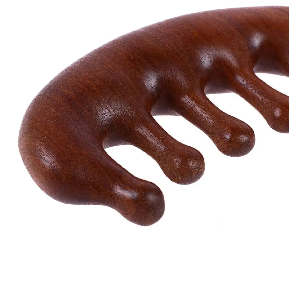 Wide Tooth Resin Scalp Massage Comb | Anti-Static Head Scraper Scalp Massage Comb QXL