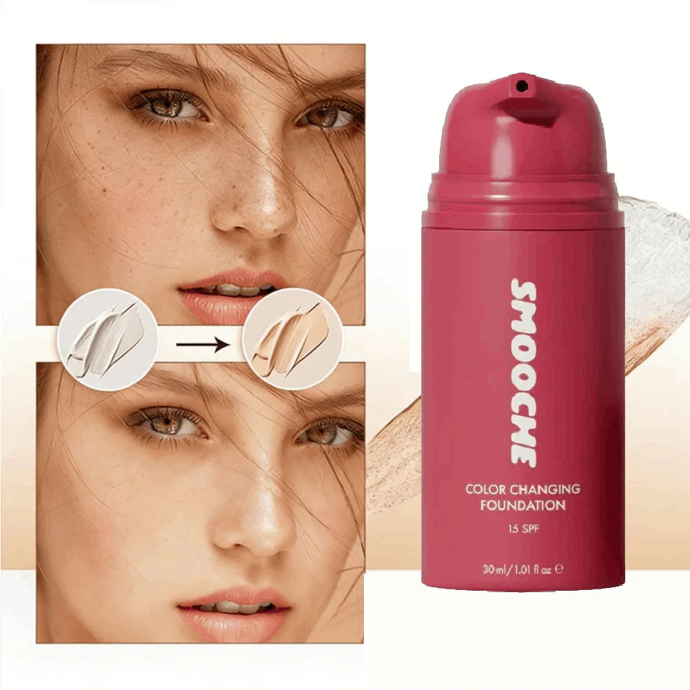 Color Changing Liquid Foundation – Auto Shade Match 30ml Liquid Foundation QXL