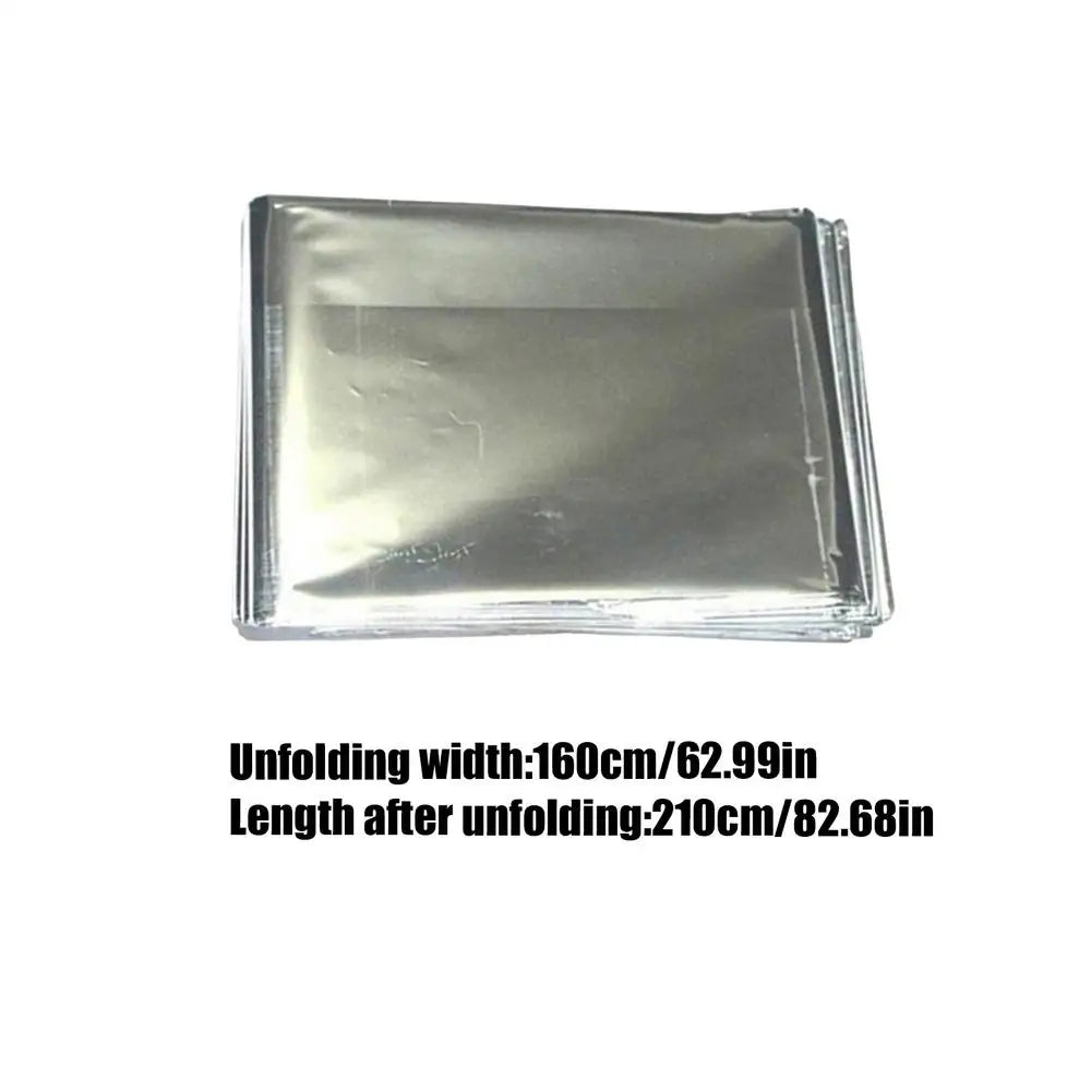 Emergency Thermal Foil Blanket | Windproof Waterproof Survival Emergency Survival Blanket QXL 1pcs
