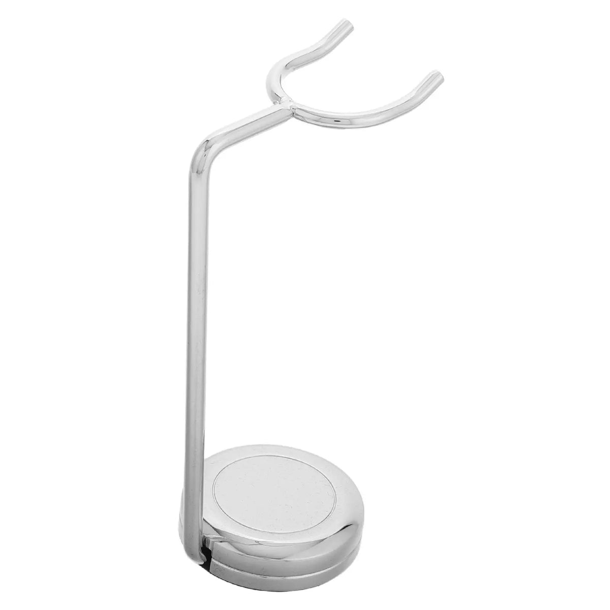 Zinc Alloy Shaving Brush Stand & Razor Drying Rack – Silver Shaving Brush Stand QXL