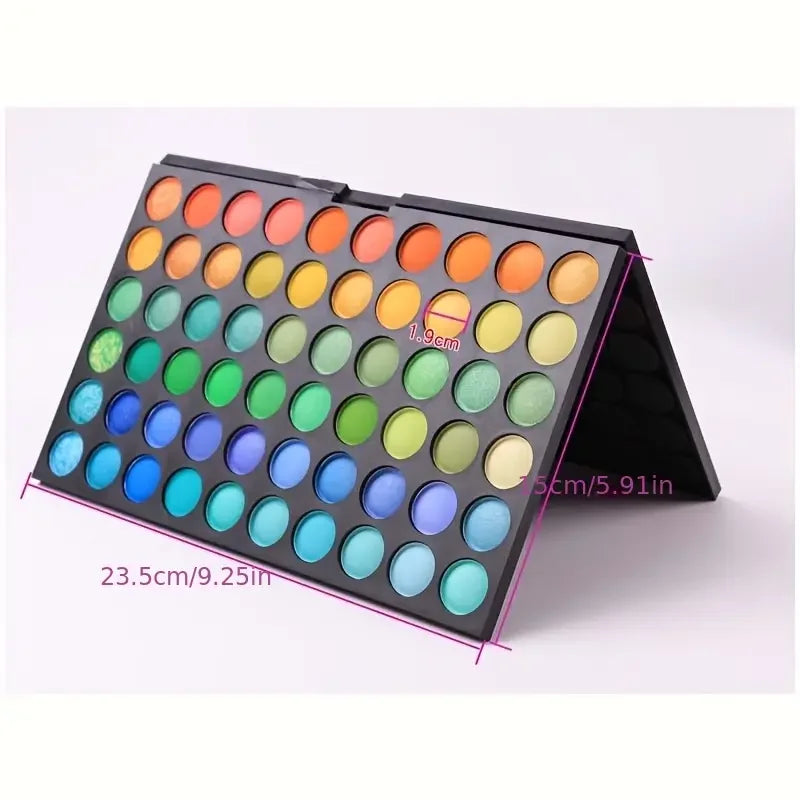 VERONNI 120 Color Eyeshadow Palette | Matte & Shimmer Eyeshadow Palette QXL