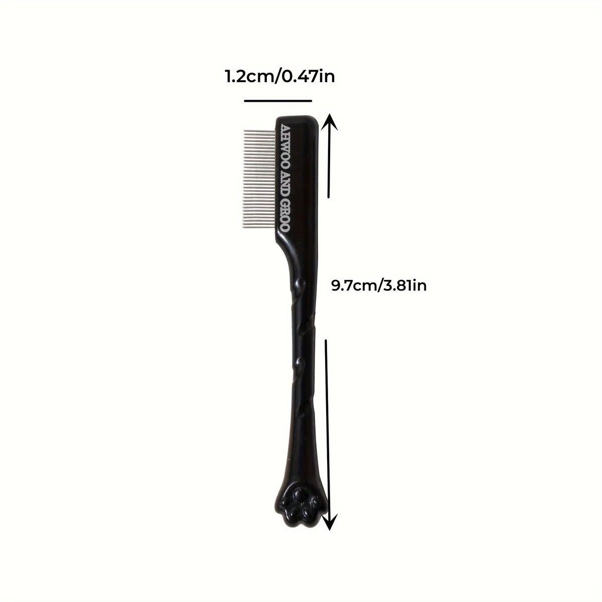 Pet Eye Cleaning Brush & Tear Stain Remover Comb | Dogs & Cats Pet Grooming Tool QXL