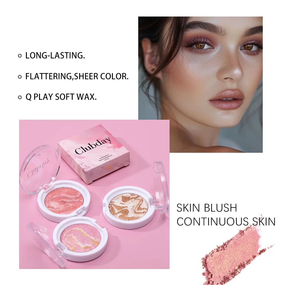 Multi-Color Blush & Highlighter Palette | Pearl Illuminator Blush Highlighter Palette QXL