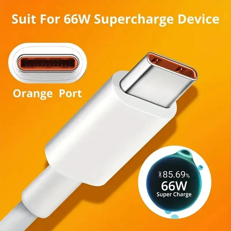6A 120W USB-C Fast Charging Cable | 3/5/10-Pack USB-C Charging Cable QXL