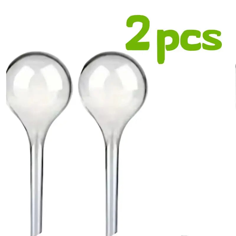 Self-Watering Globes | Adjustable Drip Irrigation 2 or 4 Pack Drip Irrigation Globe QXL 2pcs Transparent