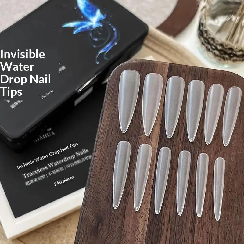 240/510-Pc Full Cover Press On Nail Tips | Home Salon Set Press On Nail Tips QXL