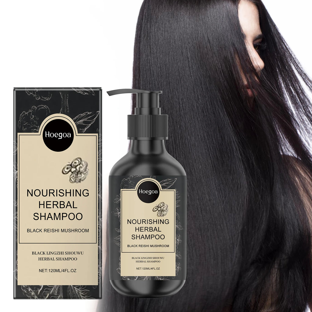 HOEGOA Herbal Hair Growth Nourishing Shampoo 120ml Hair Growth Shampoo QXL