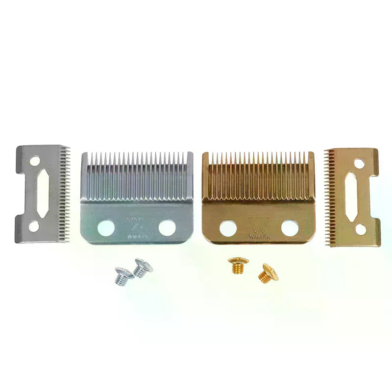 High Carbon Steel Hair Clipper Replacement Blade & Screws Set Clipper Blade Set QXL