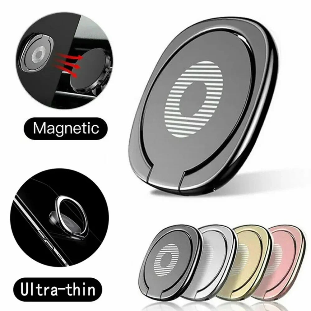 360° Rotating Metal Phone Ring Holder & Finger Grip Stand Phone Ring Holder QXL