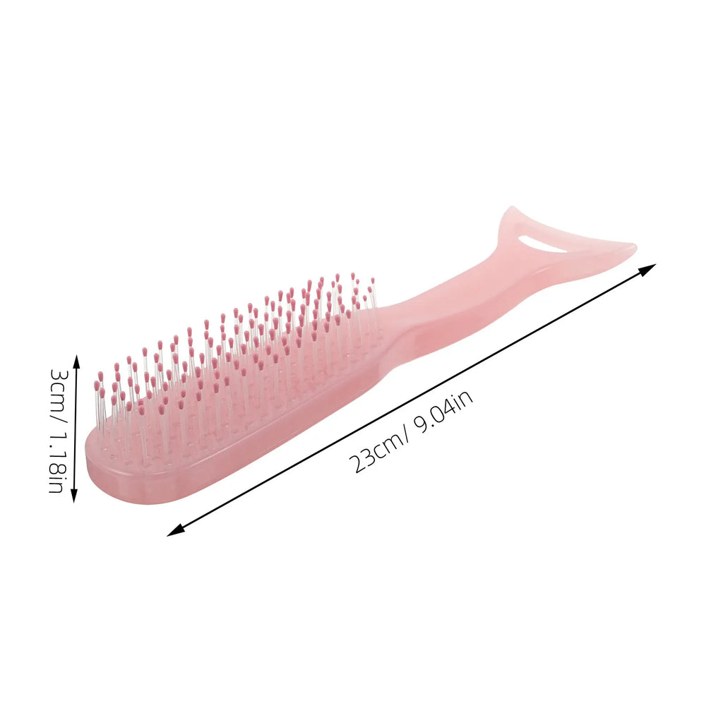 Mermaid Detangling Hair Comb | Anti-Static Scalp Massage Brush Detangling Hair Comb QXL