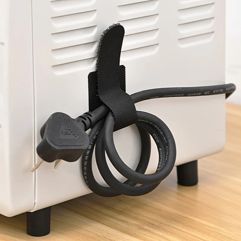 Reusable Self-Adhesive Cable Organizer Nylon Fastening Tape Cable Organizer Tape QXL
