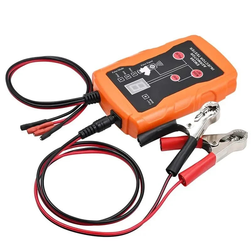 8-Mode Dual Fuel Injector Tester & DIY Cleaner Kit – LCD Fuel Injector Tester QXL
