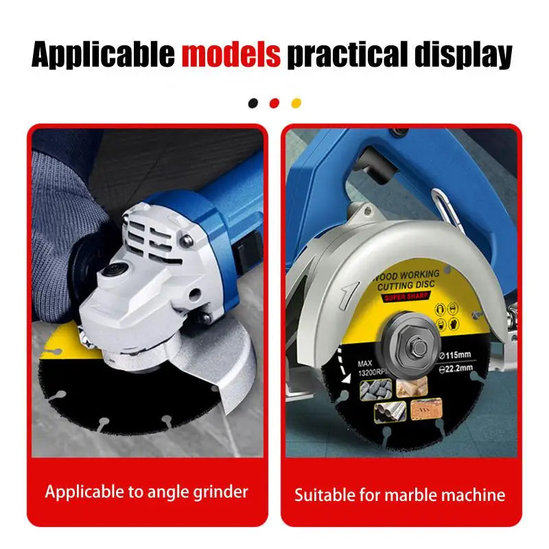 Carbide Saw Blade Disc 105–125mm | Angle Grinder Wood Cutter Angle Grinder Saw Disc QXL