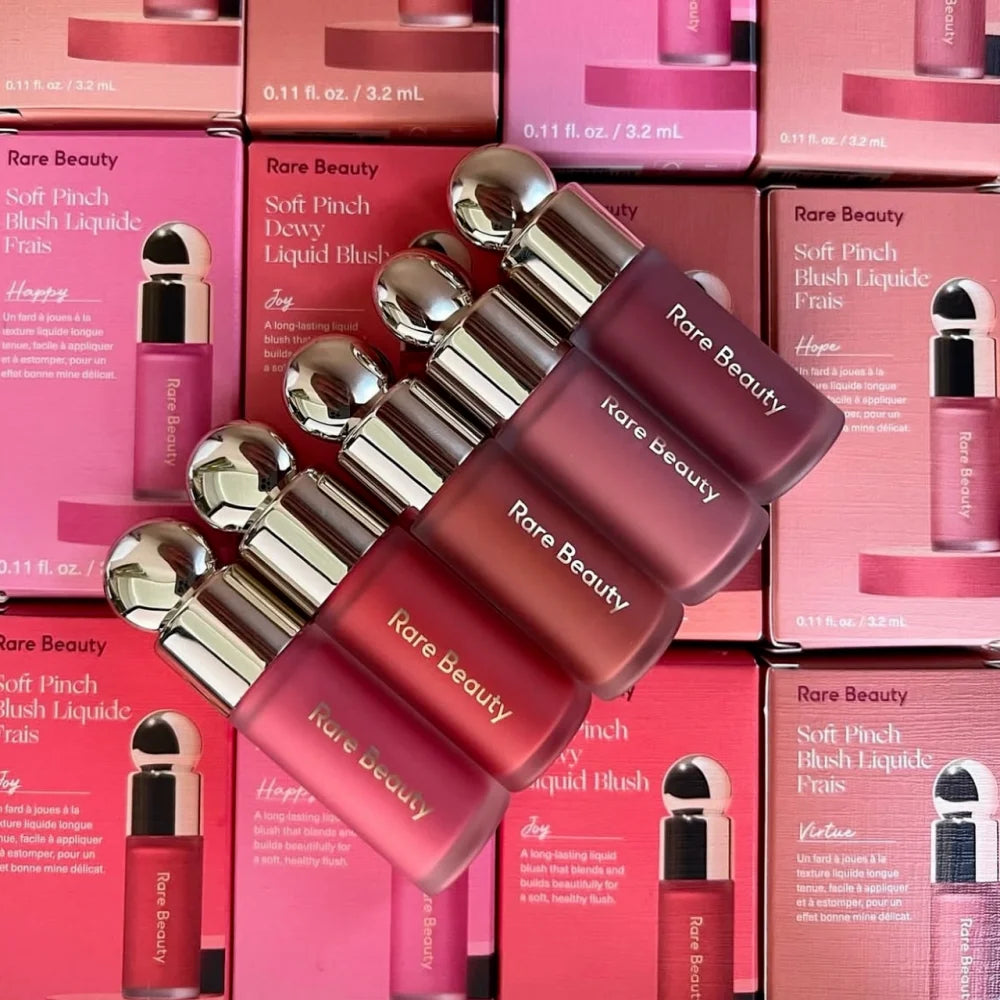 Rare Beauty Soft Pinch Liquid Blush, Lip Oil & Contour Liquid Blush Set QXL