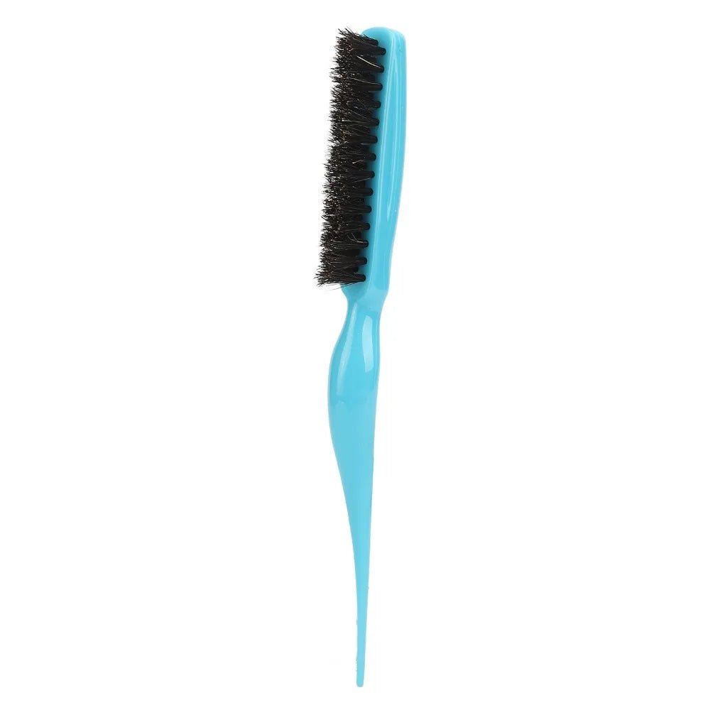 Nylon Bristle Hair Teasing Brush | Back Combing Salon Tool Hair Teasing Brush QXL A