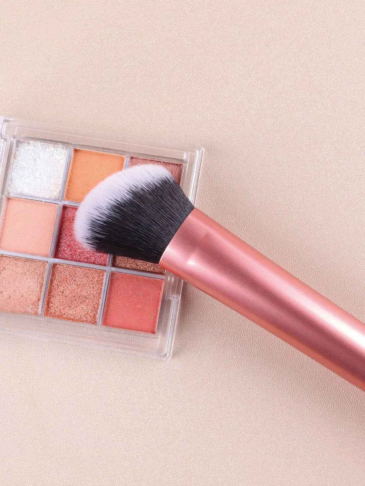 Large Orange Contour Brush | Face Blending & Defining Tool Contour Makeup Brush QXL