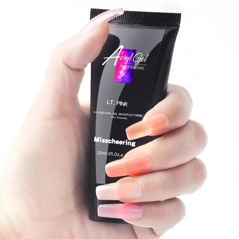 Poly Nail Extension Builder Gel UV LED – 15ml/30ml Nail Extension Gel QXL