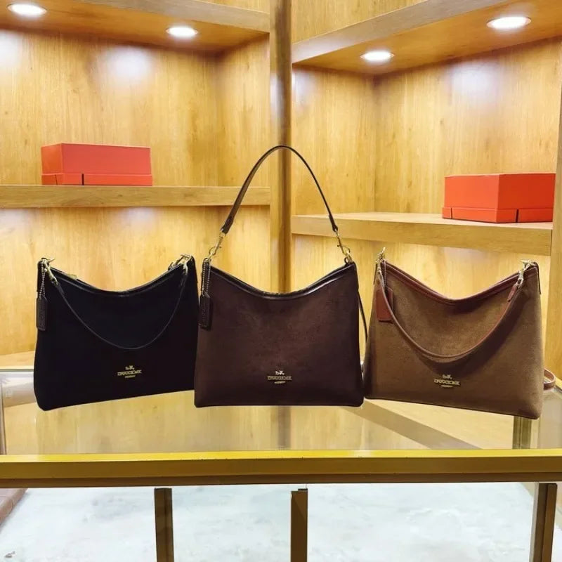 Large Capacity Retro Crossbody Bag | Elegant Niche Design Crossbody Bag QXL