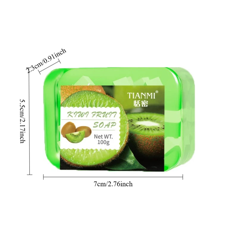 Kiwi Jelly Soap – Cleansing, Makeup Removing & Moisturizing Jelly Cleansing Soap QXL