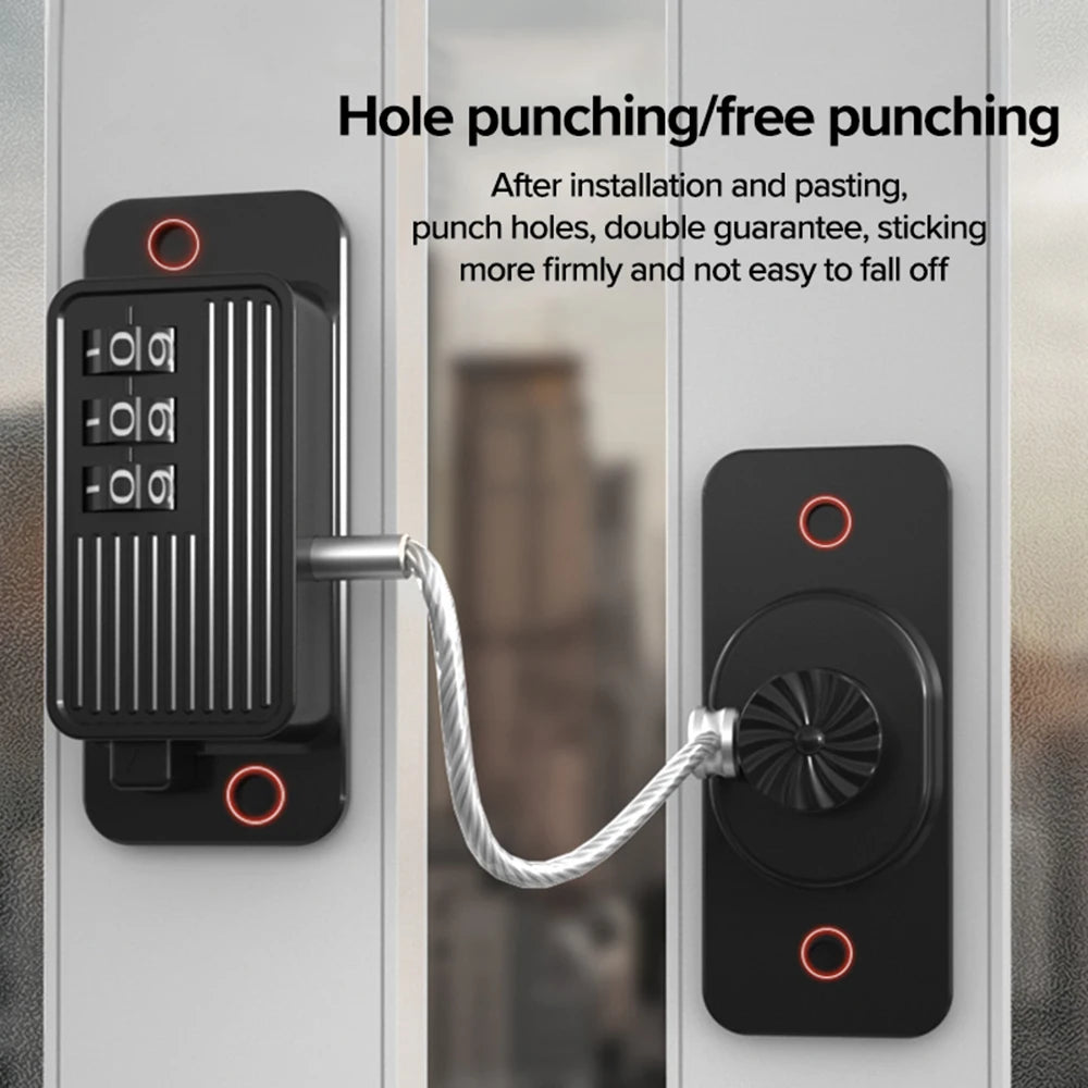 Digital Password Cable Lock | Baby & Child Safety Cabinet Lock Child Safety Lock QXL