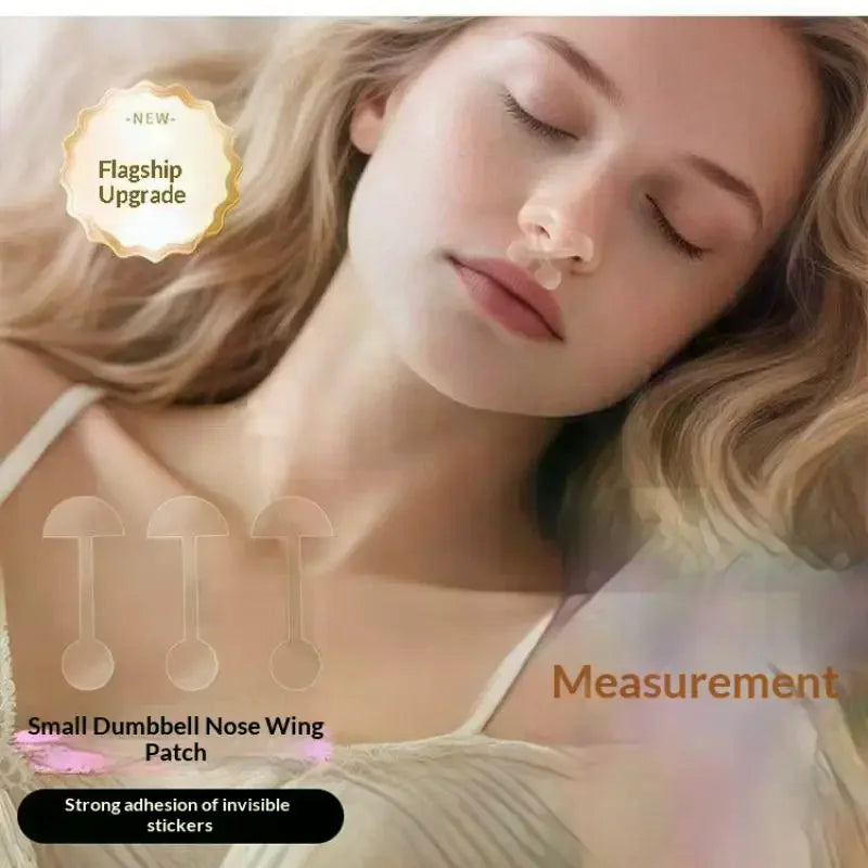 100-Pc Invisible Nose Wing Slimming Stickers | 10 Sheets Nose Shaping Sticker QXL