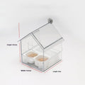 Hanging Parrot Feeder & Bird Bath Bowl | Cage Accessory Bird Cage Feeder QXL A1