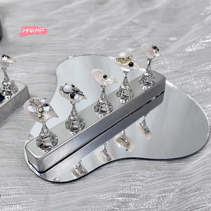 Magnetic Nail Art Practice Stand Set – 5 Holders & Base Nail Art Practice Stand QXL