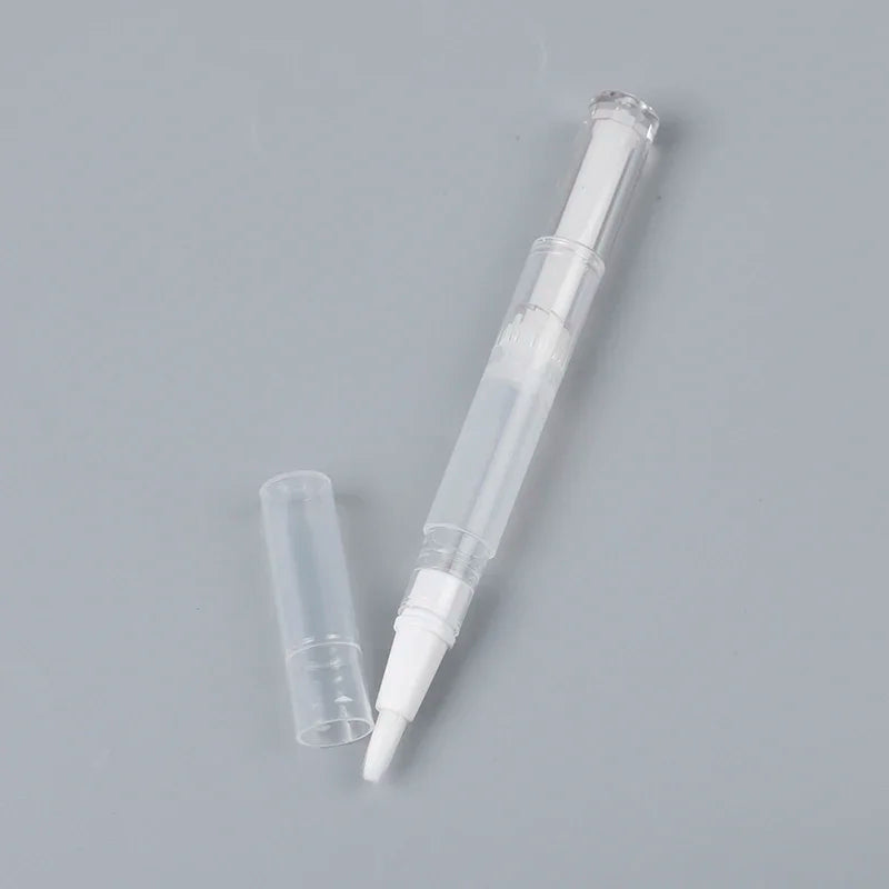 5-Pack 3ml Empty Twist Nail Oil Pens with Brush | Refillable Refillable Applicator Pen QXL