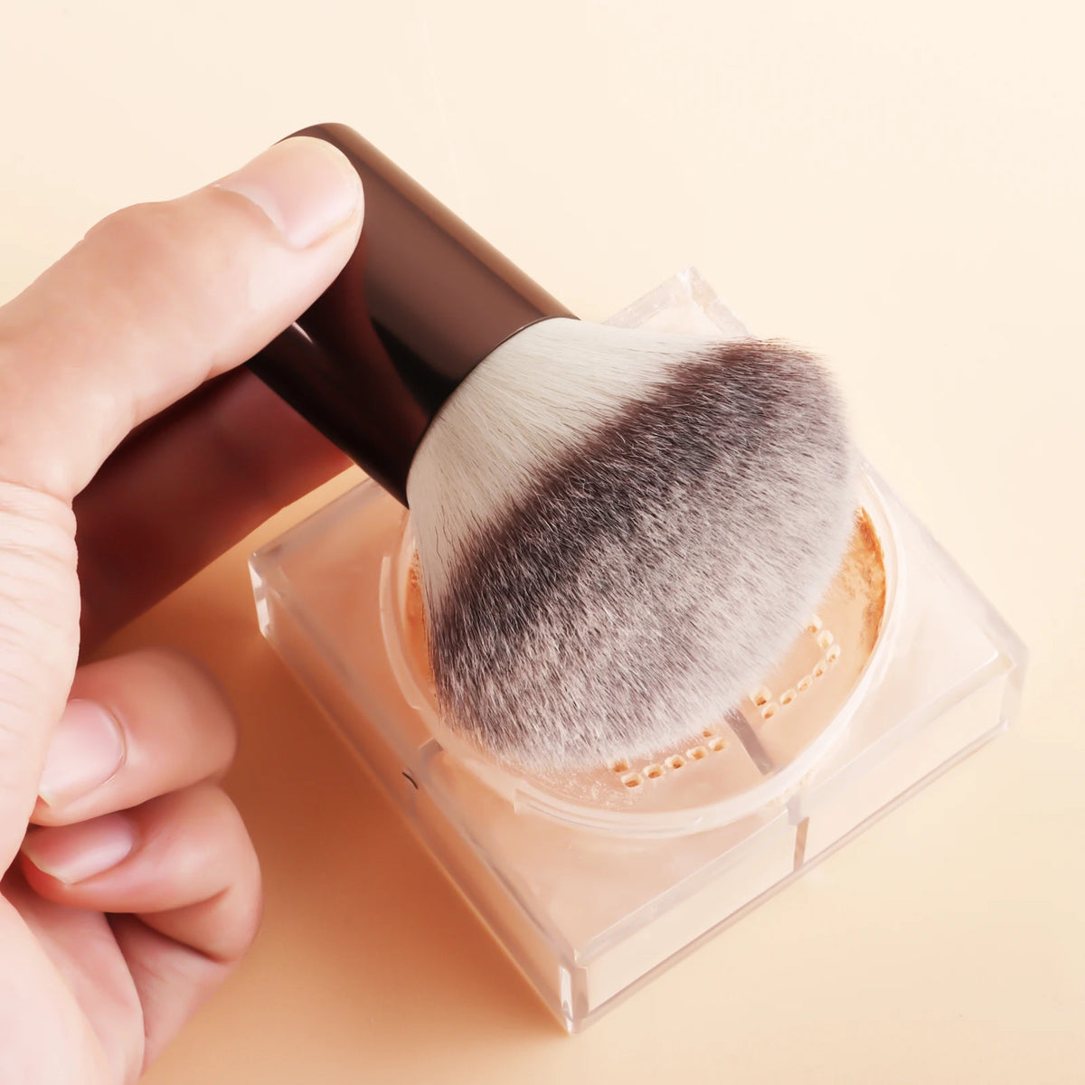 Double-Ended Makeup Brush | Powder, Blush & Bronzer Makeup Brush QXL