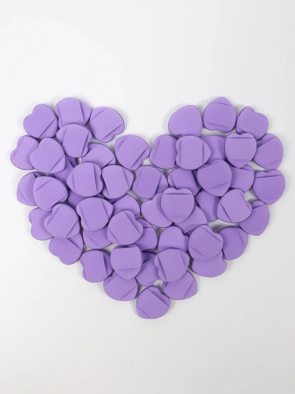 50-Pack Mini Finger Cushion Puffs | Latex-Free Makeup Sponge Makeup Sponge Puff QXL