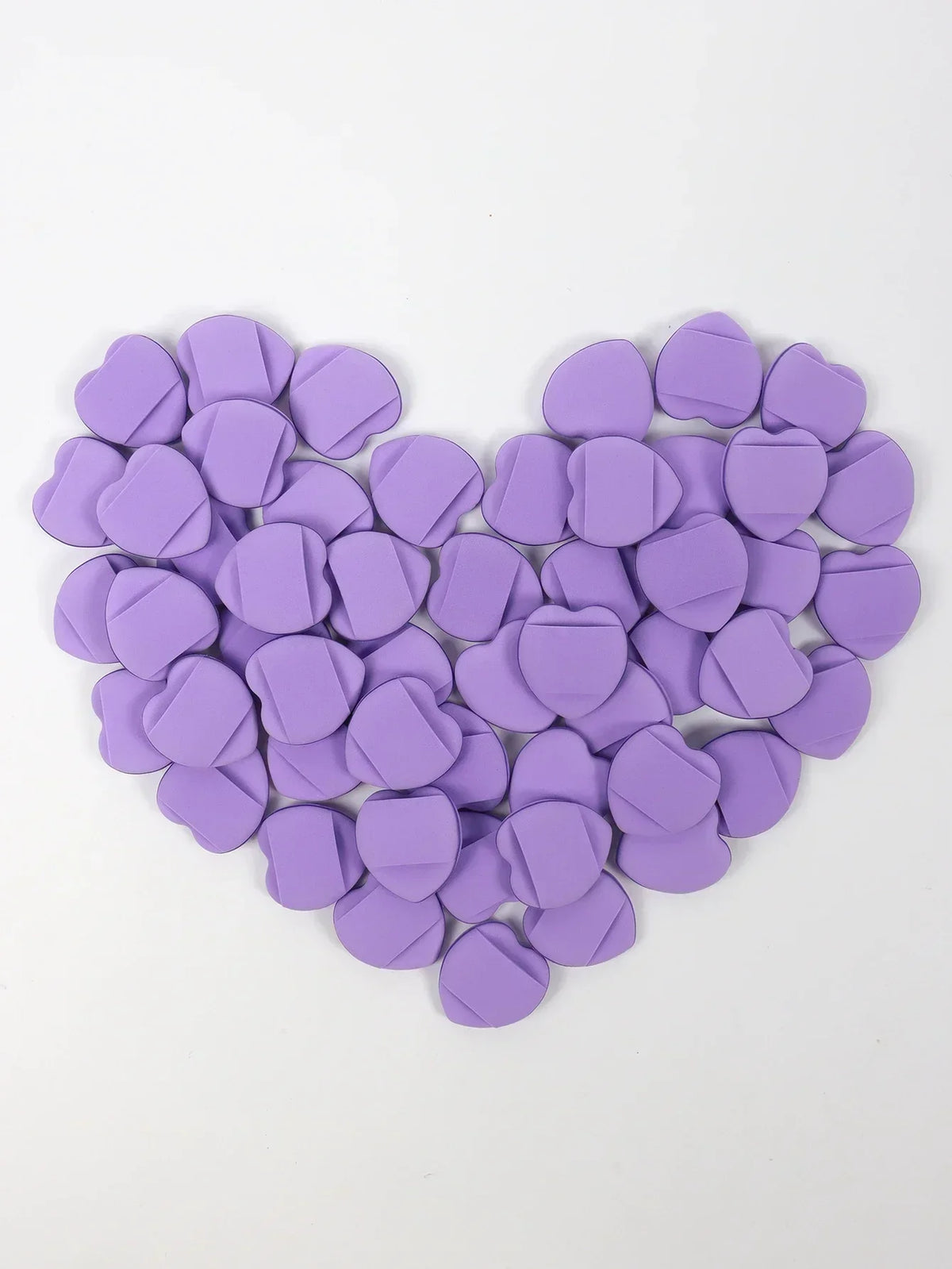 50-Pack Mini Finger Cushion Puffs | Latex-Free Makeup Sponge Makeup Sponge Puff QXL