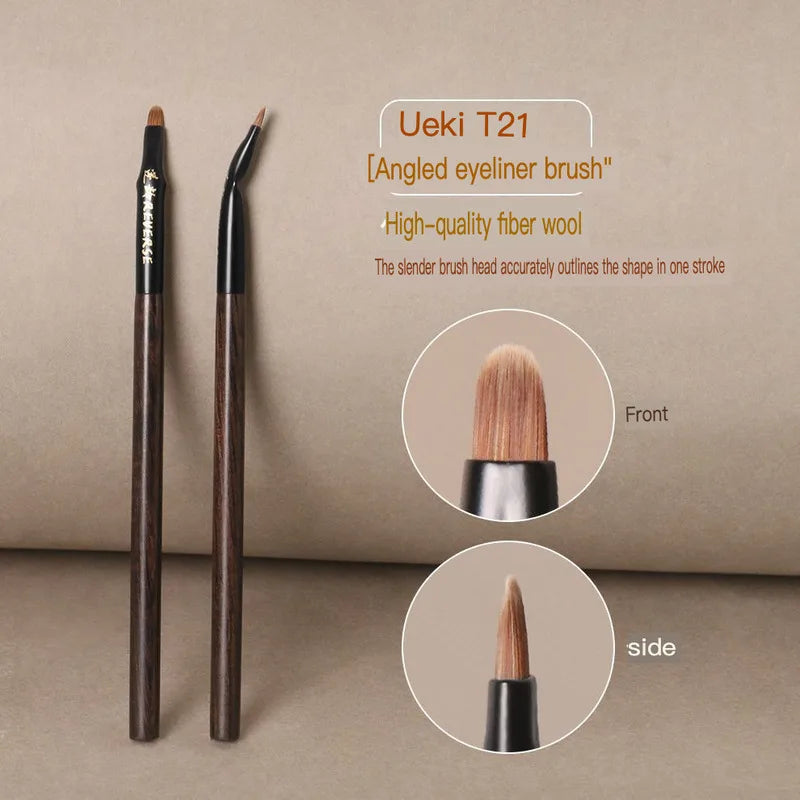 Angled Eyeliner Brush | Fine Detail Eye Makeup Brush Eyeliner Makeup Brush QXL