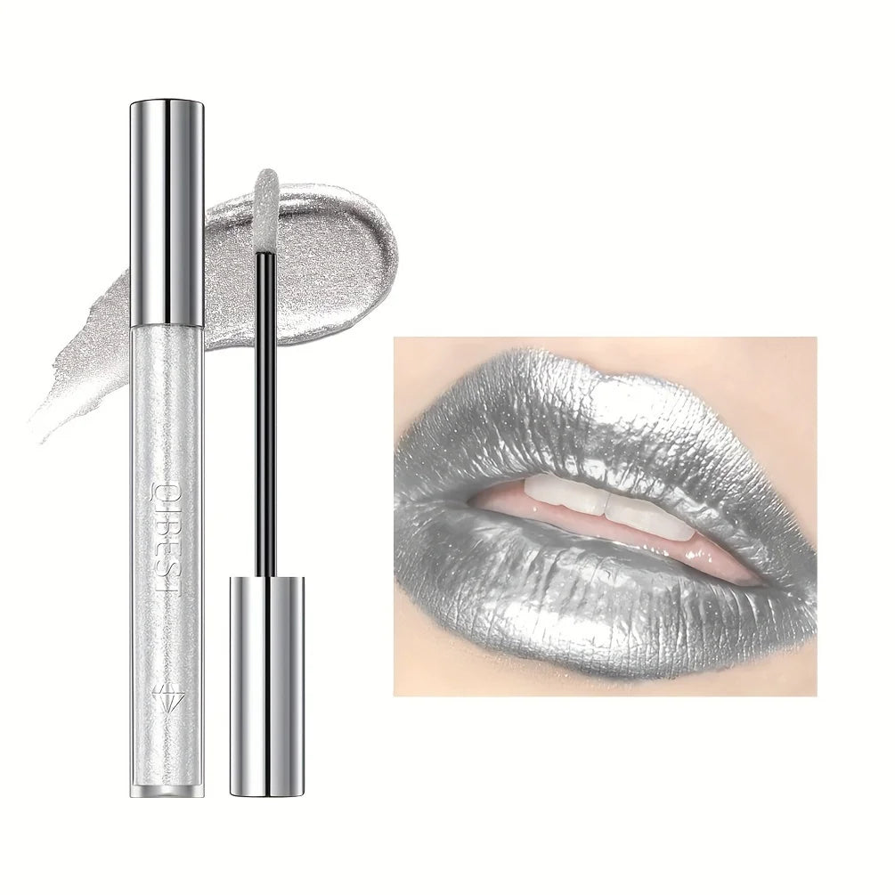 Sparkling Diamond Lip Gloss | Shimmer, Long-Lasting, Non-Stick Shimmer Lip Gloss QXL