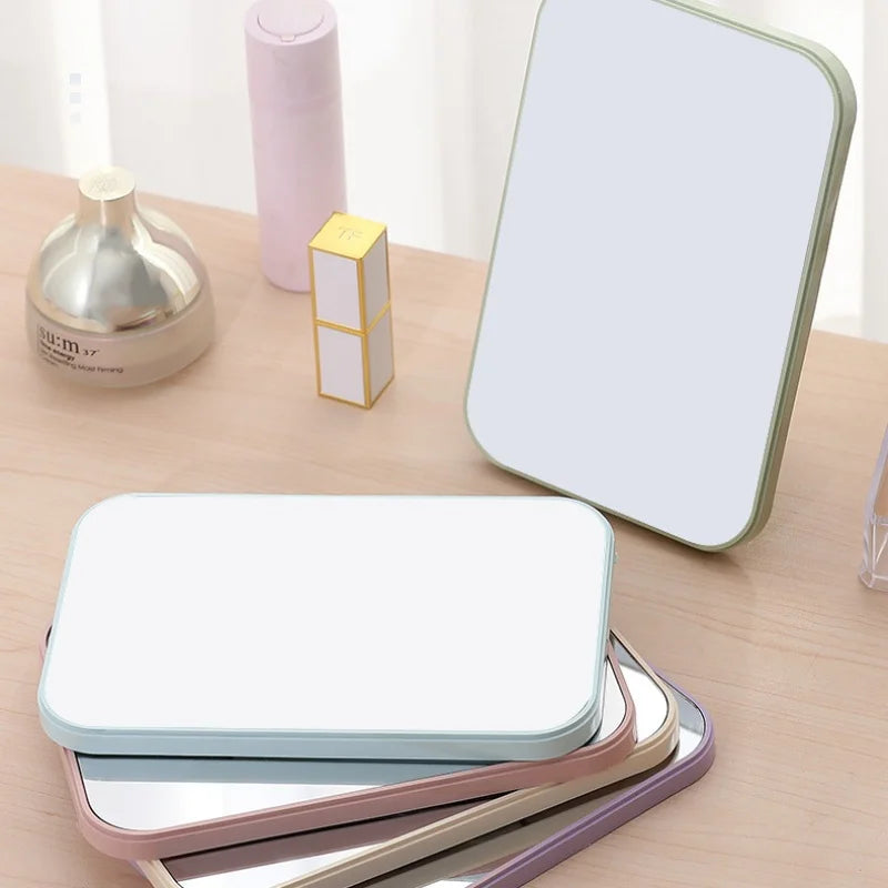 Folding Portable Makeup Mirror | Large Desktop Vanity Mirror Desktop Makeup Mirror QXL