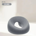 Memory Foam Face Rest Pillow | Massage & Salon Headrest Massage Face Pillow QXL Gray